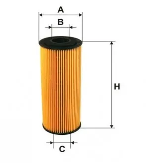 WL7008 Фильтр масляный двигателя AUDI, VW WL7008/OE640/1 (пр-во WIX-Filtron) WIX FILTERS подбор по vin на Brocar