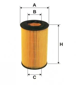 WL7240 Фильтр масляный двигателя MERCEDES WL7240/OE640/5 (пр-во WIX-Filtron) WIX FILTERS подбор по vin на Brocar