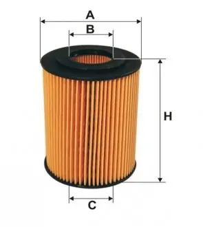 WL7416 Фільтр масляний MERCEDES (вир-во WIX-Filtron) WL7416/OE677/1 WIX FILTERS підбір по vin на Brocar