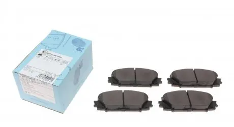 ADT342181 Колодки гальмівні (передні) Toyota Corolla 06/Yaris 05- BLUE PRINT підбір по vin на Brocar