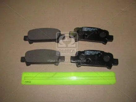 572424CH Колодка торм. диск. SUBARU FORESTER, IMPREZA, задн. (пр-во CHAMPION) CHAMPION подбор по vin на Brocar