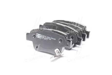 572516CH Колодка торм. диск. TOYOTA AVENSIS (T22, T25) задн. (пр-во CHAMPION) CHAMPION подбор по vin на Brocar