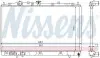 Радиатор охлаждения MITSUBISHI LANCER (CJ, CP) (96-) (пр-во Nissens) 628591