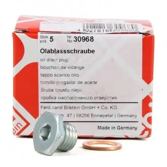 30968 Болт слива масла BMW 3 (E46/E90)/5 (E39) 95-04 FEBI BILSTEIN подбор по vin на Brocar