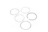 800044910050 Кільця поршневі FORD/MAZDA 88,00 2,0 16V 00-1, 2x1, 2x2, 5 (пр-во KS) KOLBENSCHMIDT підбір по vin на Brocar