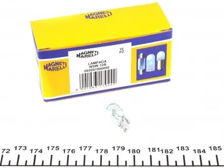 002051900000 Автолампа Magneti Marelli 002051900000 W5W W2,1x9,5d 5 W светло-голубая MAGNETI MARELLI подбор по vin на Brocar