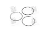 08316N0 Кольца поршневые BMW 328i/528i/728i 2.8 94- (84.0mm/STD) (1.5-1.5-2) MAHLE / KNECHT підбір по vin на Brocar
