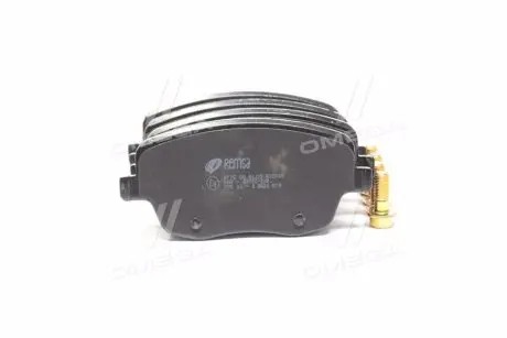 077500 Колодка гальм. диск. SKODA FABIA (12/99-02/07) передн. (пр-во REMSA) REMSA підбір по vin на Brocar