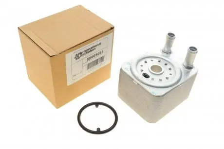 58003093 Радіатор масляний VW Caddy III 2.0 TDI 07-10/T4 3.2 V6 03-09 (теплообмінник) VAN WEZEL підбір по vin на Brocar