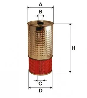 WL7001 Фильтр масляный двигателя MERCEDES WL7001/OC601 (пр-во WIX-Filtron) WIX FILTERS подбор по vin на Brocar