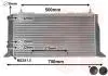 Радіатор охолодження двигуна AUDI80/90/COUP/CABR 86-91 (Van Wezel) 03002026