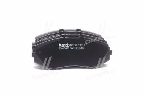 MPZ06 Колодки торм.дискові передн. SUZUKI GRAND VITARA 06 - (пр-во Mando) MANDO підбір по vin на Brocar