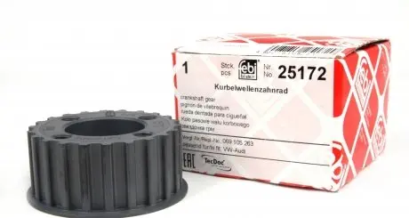25172 Шестерня коленвала VW 2.5TDI (z=22) FEBI BILSTEIN підбір по vin на Brocar