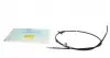 Трос ручника (задній) (R) Mitsubishi Grandis 2.0D 2.4i 03-11 (2030mm) ADC446176