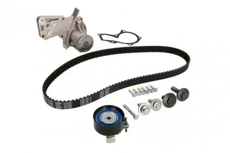 CT881WP2 Комплект ГРМ + помпа Ford Mondeo/Focus 1.4/1.6i 03-12/Mazda 2 1.25-1.6 03-07 (22x117z) CONTITECH подбор по vin на Brocar