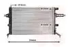 Радіатор охолодження двигуна ASTRA G 1.2 MT -AC 98-04 (Van Wezel) 37002257