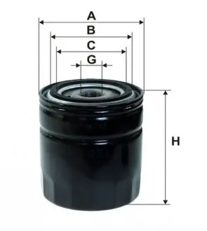 WL7088 Фільтр масляний FORD (вир-во WIX-Filtron UA) WL7088/OP542 WIX FILTERS підбір по vin на Brocar