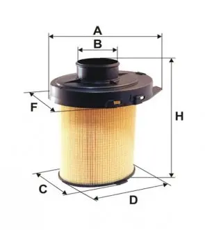 WA6033 Фильтр воздушный CITROEN, PEUGEOT WA6033/AK246 (пр-во WIX-Filtron) WIX FILTERS подбор по vin на Brocar