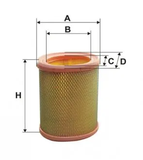 WA6485 Фильтр воздушный CITROEN, PEUGEOT WA6485/AE311 (пр-во WIX-Filtron) WIX FILTERS подбор по vin на Brocar