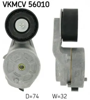VKMCV56010 Ролик натяжний SKF підбір по vin на Brocar