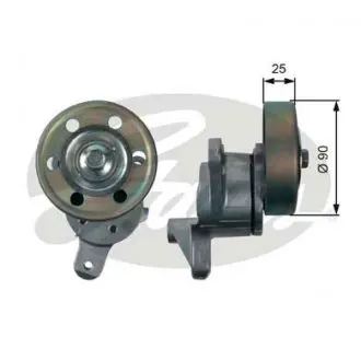 T39154 Натяжник ременя генератора Toyota Rav 4 2.0D 01-05 GATES підбір по vin на Brocar