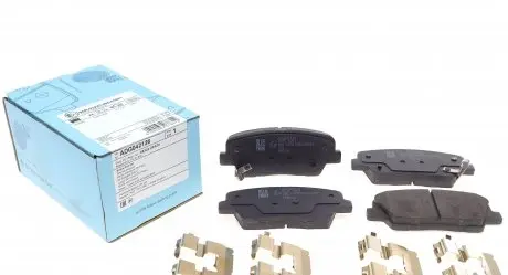 ADG042126 Колодки гальмівні (задні) Hyundai Santa Fe II 2.0-3.5 06-13/Kia Sorento II 2.0-3.5 09- BLUE PRINT підбір по vin на Brocar