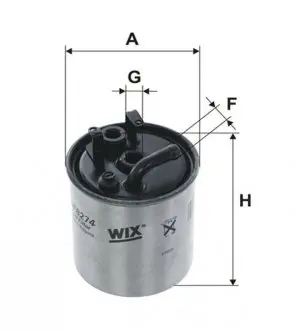 WF8274 Фильтр топл. MB SPRINTER, VITO WF8274/PP841/3 (пр-во WIX-Filtron) WIX FILTERS подбор по vin на Brocar