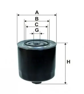 WL7277 Фильтр масляный двигателя AUDI WL7277/OP525/5 (пр-во WIX-Filtron) WIX FILTERS підбір по vin на Brocar