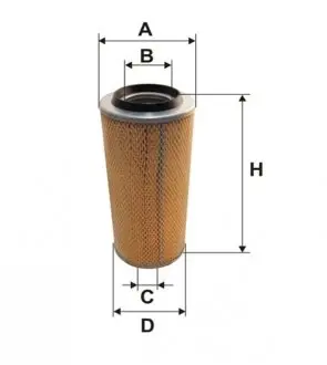 WA6069 Фильтр воздушный IVECO (TRUCK) WA6069/AM406/1 (пр-во WIX-Filtron) WIX FILTERS подбор по vin на Brocar