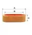 WA6406 Фільтр повітряний WIX FILTERS підбір по vin на Brocar