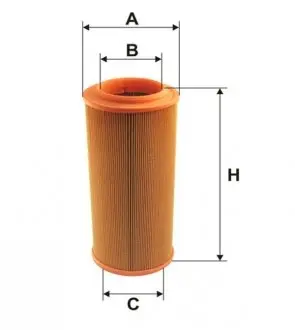WA6445 Фільтр повітряний WIX FILTERS підбір по vin на Brocar