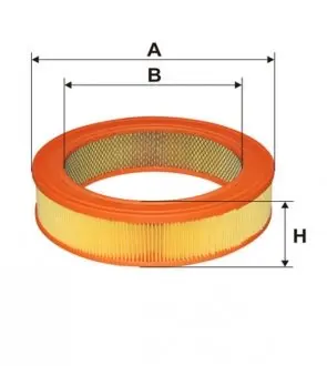 WA6494 Фільтр повітряний MITSUBISHI Colt (вир-во Wix-Filtron) AR329/WA6494 WIX FILTERS підбір по vin на Brocar