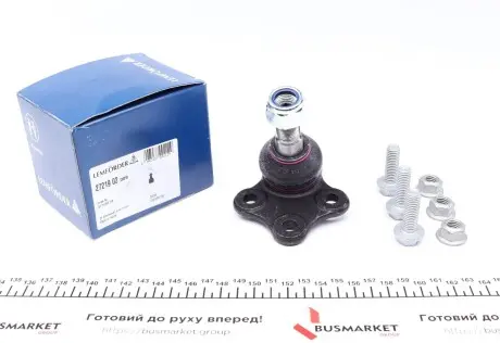 2721902 Опора кульова (передня/знизу) Renault Trafic/Opel Vivaro 01- LEMFORDER підбір по vin на Brocar