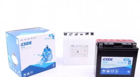 ET14BBS Акумулятор EXIDE підбір по vin на Brocar