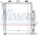 62654 Радіатор охолодження MERCEDES SLK 200 (R170) (96 -) (пр-во Nissens) NISSENS підбір по vin на Brocar