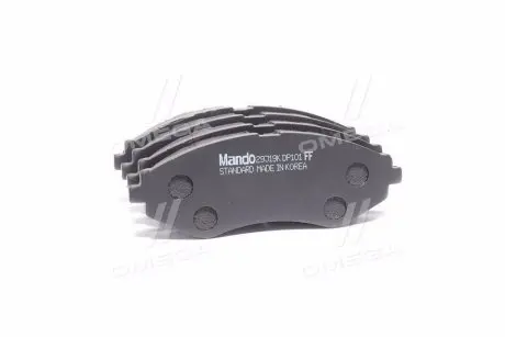 MPD03 Колодки торм.дискові передн. DAEWOO LANOS 1.6 16V (пр-во Mando) MANDO підбір по vin на Brocar