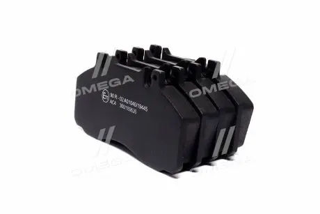 05P360 Колодка торм. диск. MB 507/609/709/814 передн./задн. (пр-во LPR) LPR підбір по vin на Brocar