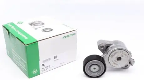 534039610 Натяжник ременя генератора VW Golf V 1.4 TSI 05-10 (58x20) INA підбір по vin на Brocar