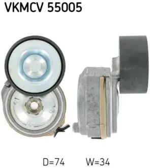 VKMCV55005 Ролик натяжний SKF підбір по vin на Brocar