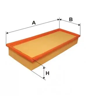 WA6276 Фільтр повітряний WIX FILTERS підбір по vin на Brocar