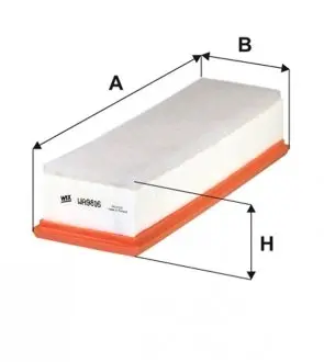 WA9816 Фільтр повітря WIX FILTERS підбір по vin на Brocar