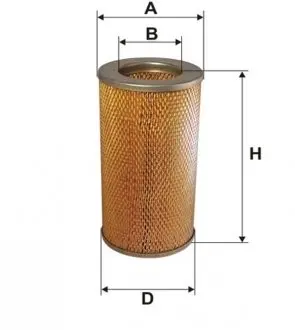 WA6118 Фильтр воздушный TOYOTA HIACE WA6118/AM441/1 (пр-во WIX-Filtron) WIX FILTERS подбор по vin на Brocar