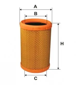 WA6501 Фільтр повітряний RENAULT Kangoo (вир-во WIX-Filtron) AR349/WA6501 WIX FILTERS підбір по vin на Brocar