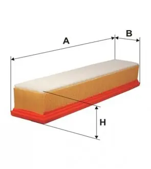 WA9425 Фільтр повітряний WIX FILTERS підбір по vin на Brocar