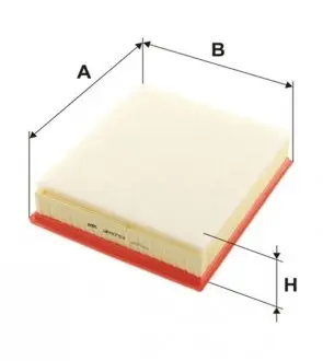 WA9753 Фільтр пов. (вир-во WIX-Filtron) WA9752 WIX FILTERS підбір по vin на Brocar
