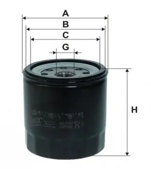 WL7197 Фільтр масляний ISUZU (вир-во WIX-Filtron) WL7197/OP634 WIX FILTERS підбір по vin на Brocar