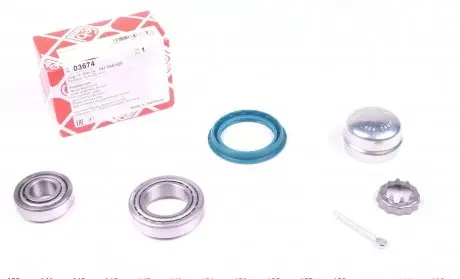03674 Подшипник ступицы колеса AUDI, SEAT, VW задн. мост (Пр-во FEBI) FEBI BILSTEIN подбор по vin на Brocar