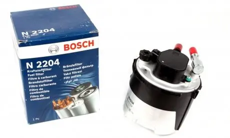 F026402204 Фильтр топливный Ford Fiesta/Focus 1.6TDCI 03- BOSCH подбор по vin на Brocar