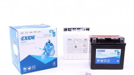 ETZ7BS Акумулятор EXIDE підбір по vin на Brocar