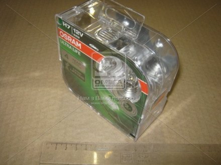 64210ULTHCBDUO Лампа фарная H7 12V 55W PX26d ULTRA LIFE (компл.) (пр-во OSRAM) OSRAM подбор по vin на Brocar